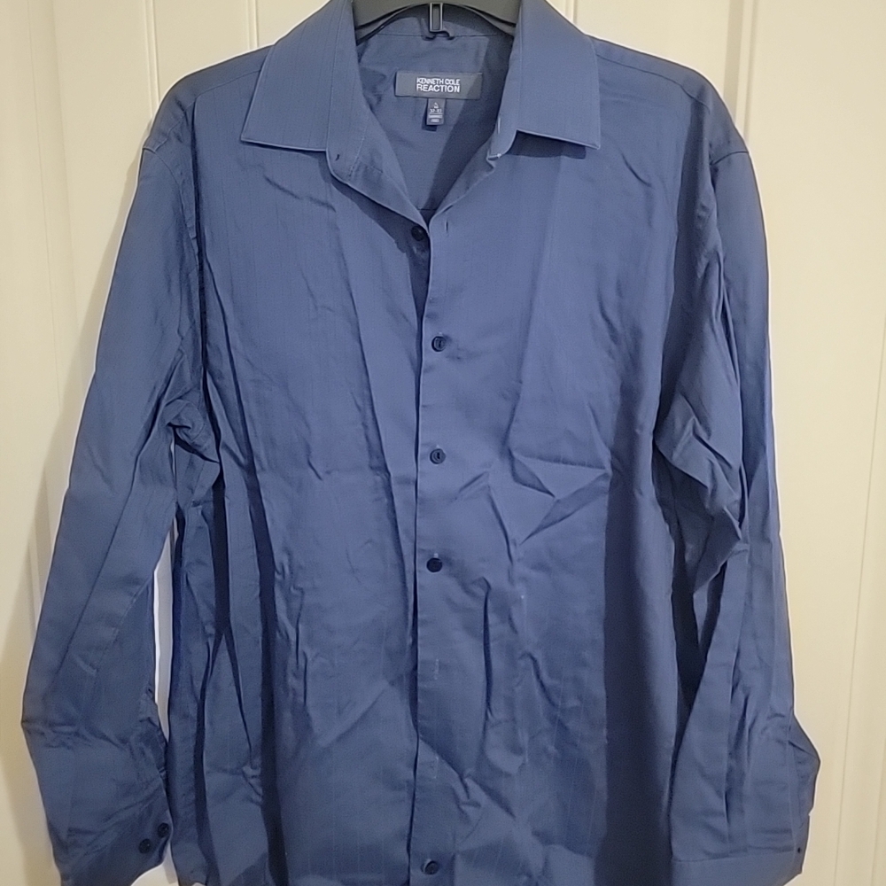 Kenneth Cole Reaction Navy Shirt